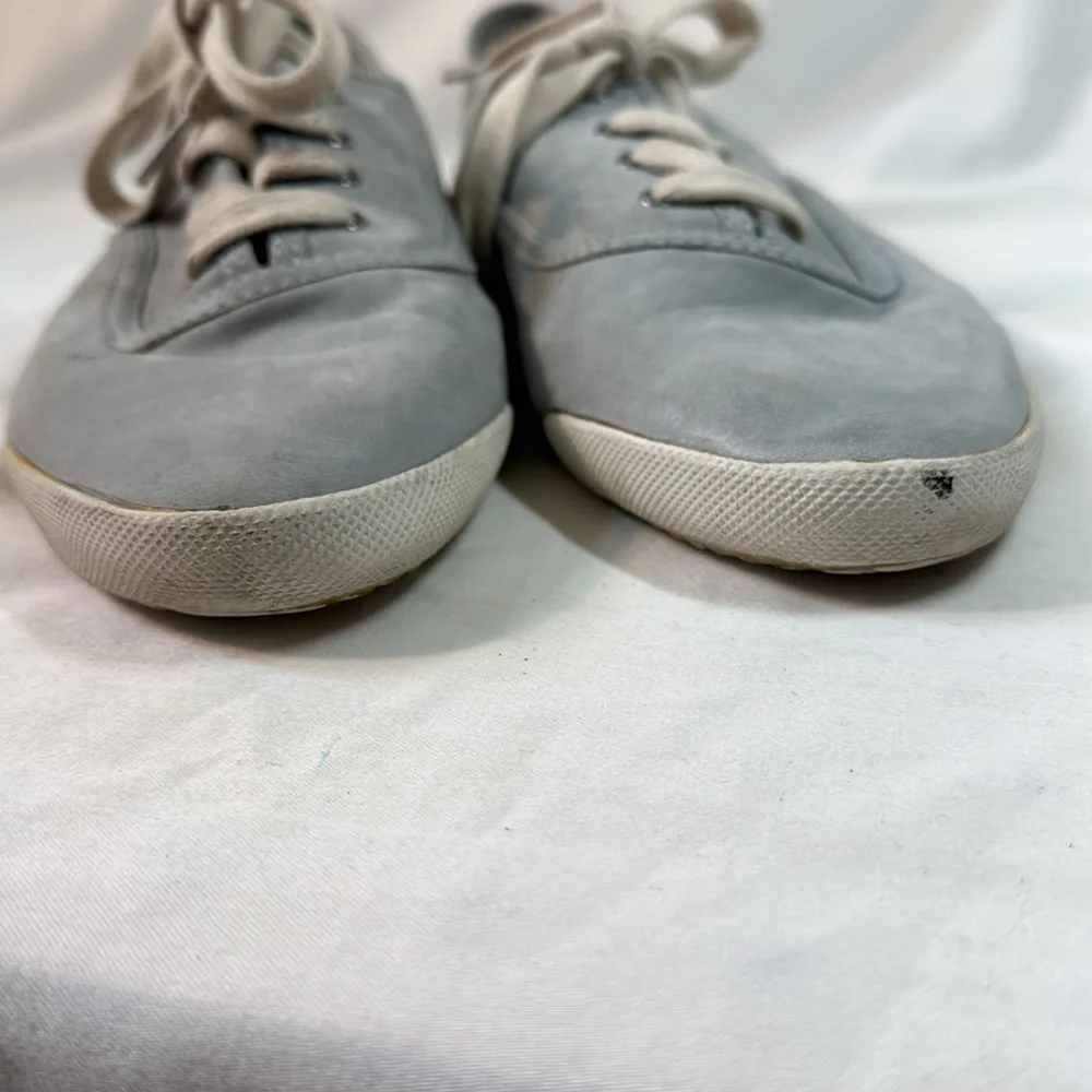 Frye blue suede sneakers. Size 9.
